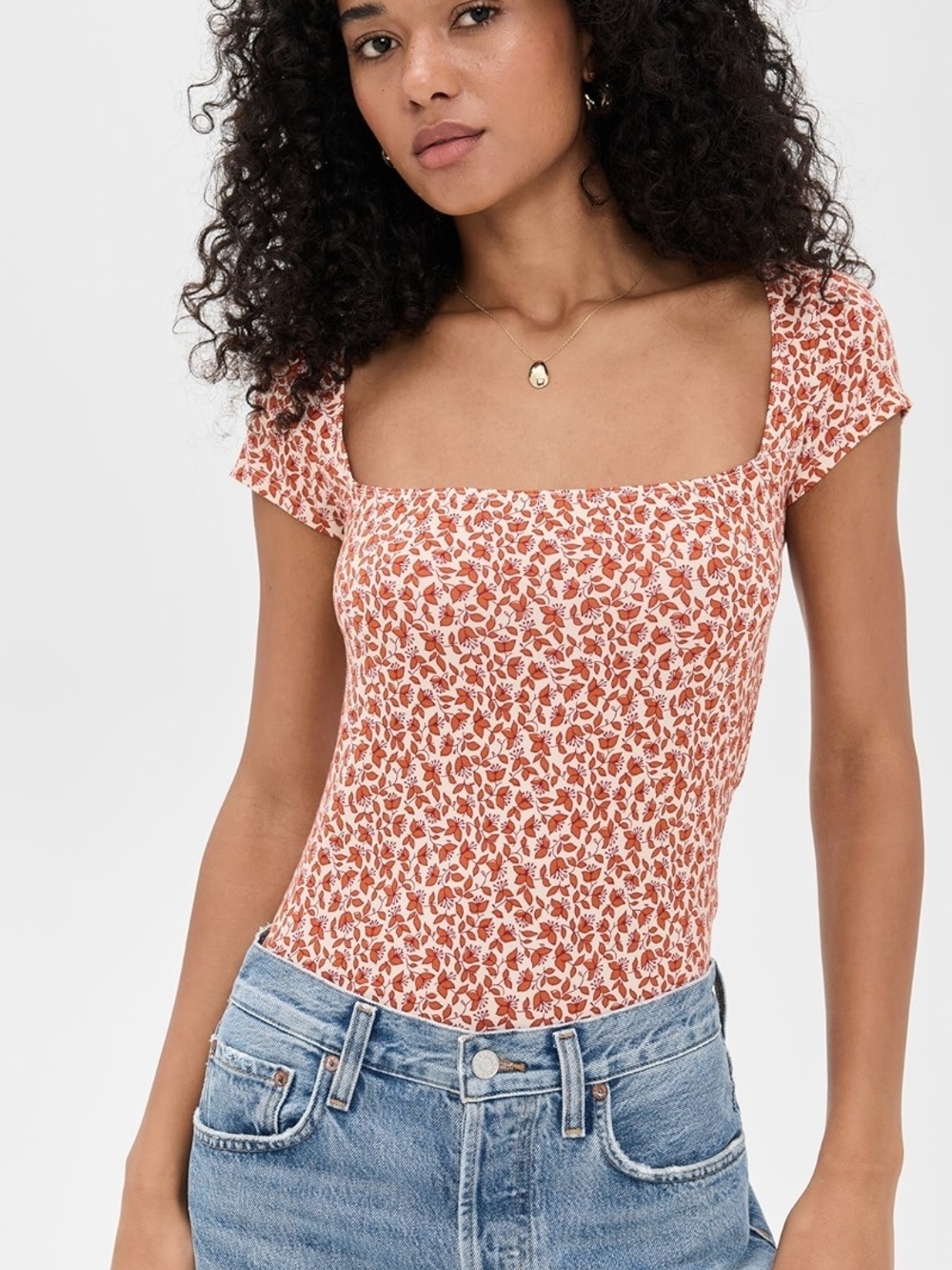 Reformation Bardot Knit Top